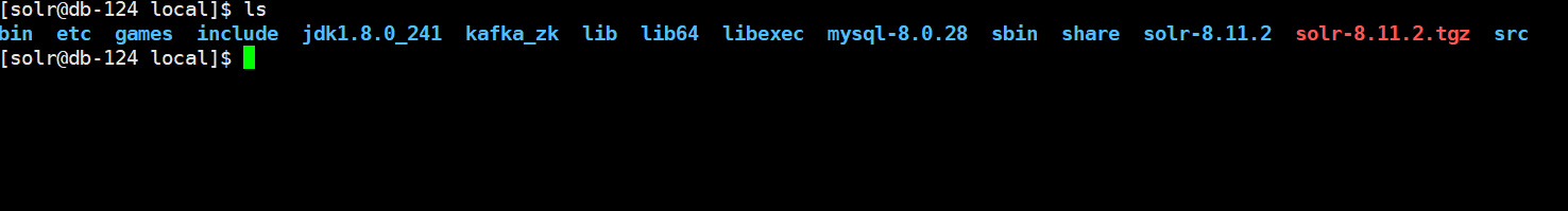solr-8.11单机安装